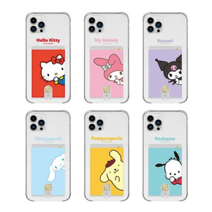 Sanrio Characters Card Pocket Air Cushion Soft Case Cover