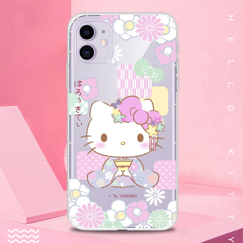 Sanrio Hello Kitty & My Melody & Little Twin Stars Shockproof Air Bag Soft Back Case Cover