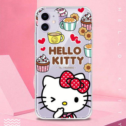 Sanrio Hello Kitty & My Melody & Little Twin Stars Shockproof Air Bag Soft Back Case Cover