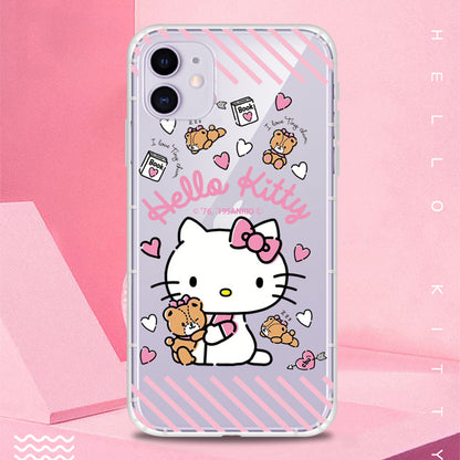 Sanrio Hello Kitty & My Melody & Little Twin Stars Shockproof Air Bag Soft Back Case Cover