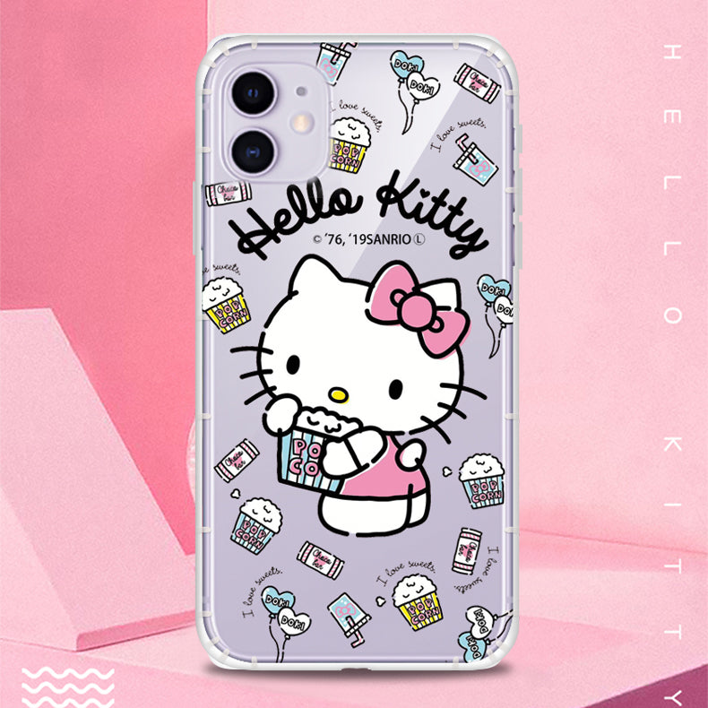 Sanrio Hello Kitty & My Melody & Little Twin Stars Shockproof Air Bag Soft Back Case Cover