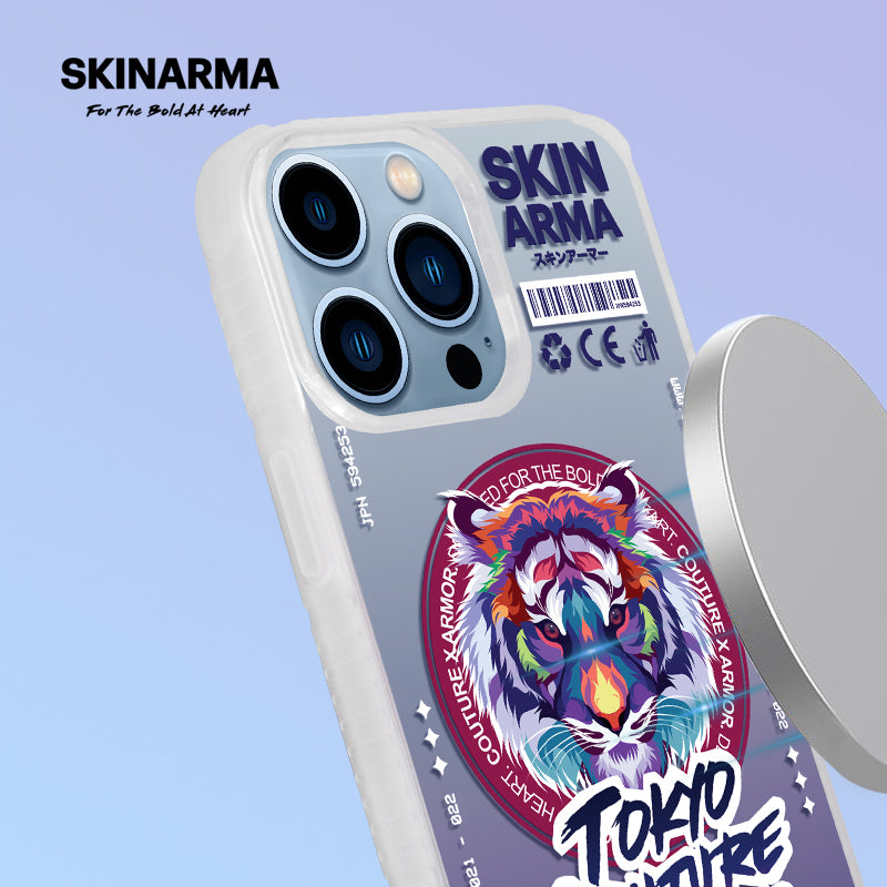 Skinarma Tasu Tiger IML MagSafe Back Cover Case