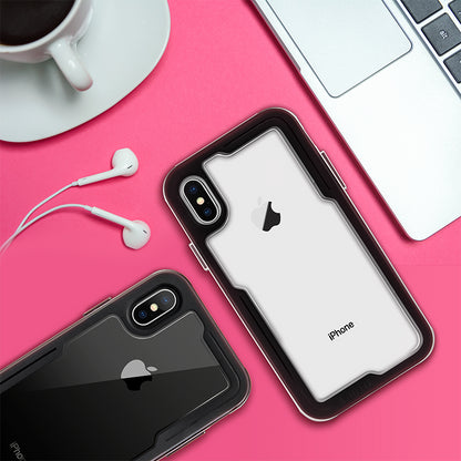 SwitchEasy Helix Metal Bumper TPU Frame Hard PC Case Cover for Apple iPhone iPhone XS/X