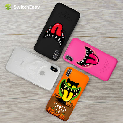 SwitchEasy Monsters 3D Stereo Effect Anti-Scratch TPU Case Cover for Apple iPhone