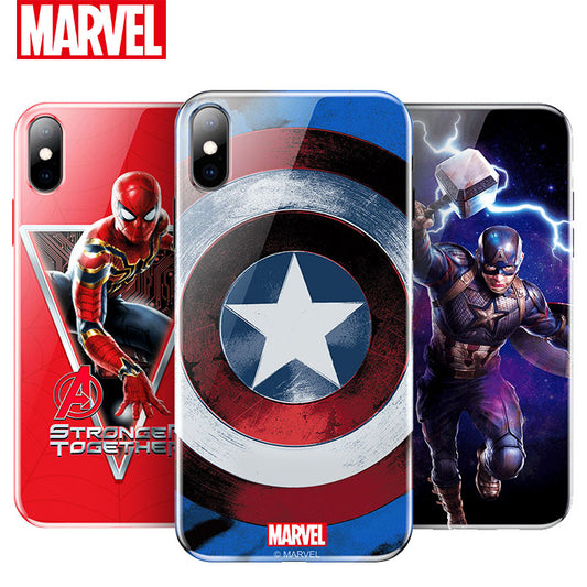 UKA Marvel Avengers Shockproof Glossy IMD Back Case Cover for Apple iPhone