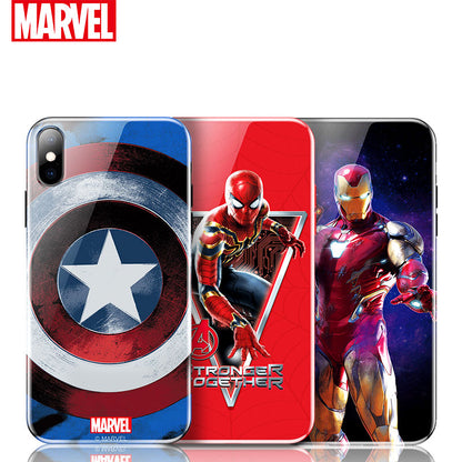 UKA Marvel Avengers Shockproof Glossy IMD Back Case Cover for Apple iPhone