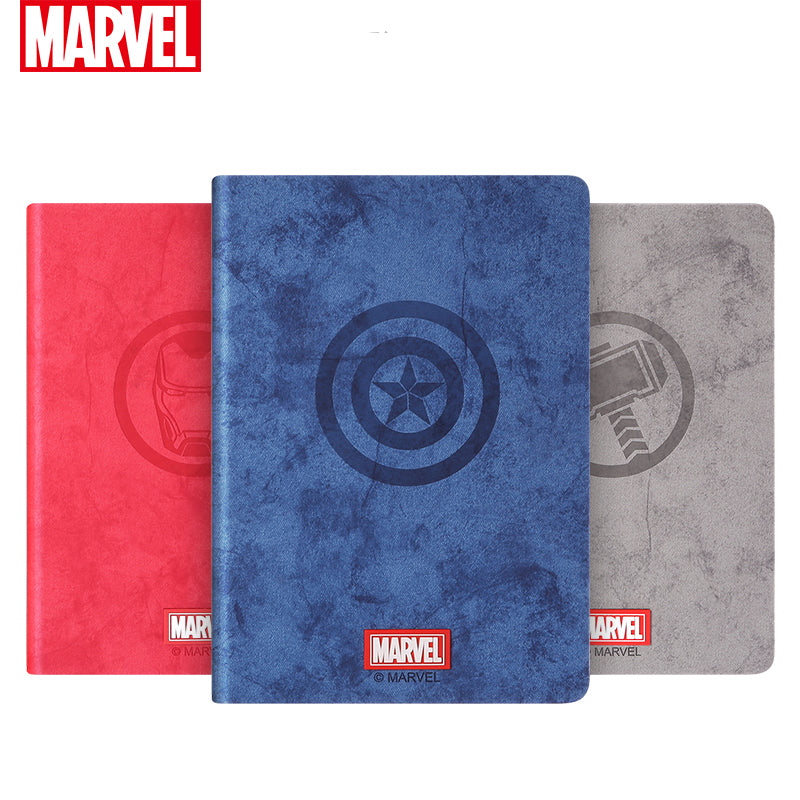 UKA Marvel Avengers Auto Sleep Folio Stand Fabric Case Cover for Apple iPad