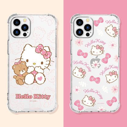 UKA Sanrio Characters Shockproof Air Cushion TPU+PC Clear Back Case Cover