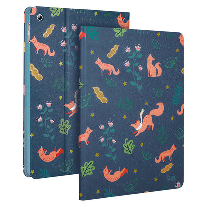 UKA Autumn Coming Auto Sleep Folio Stand Leather Case Cover for iPad Air (2019) 10.5-inch