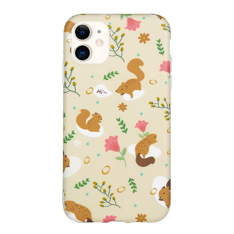 UKA Autumn Coming Colorful Shockproof Back Case Cover for Apple iPhone 11 series