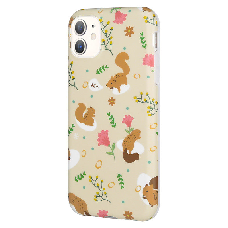 UKA Autumn Coming Colorful Shockproof Back Case Cover for Apple iPhone 11 series