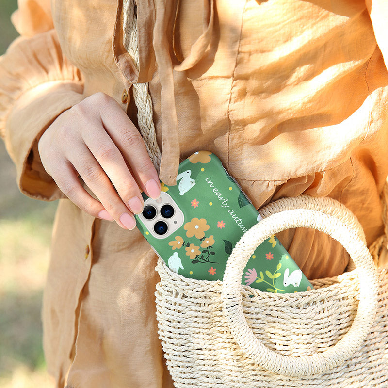 UKA Autumn Coming Colorful Shockproof Back Case Cover for Apple iPhone 11 series