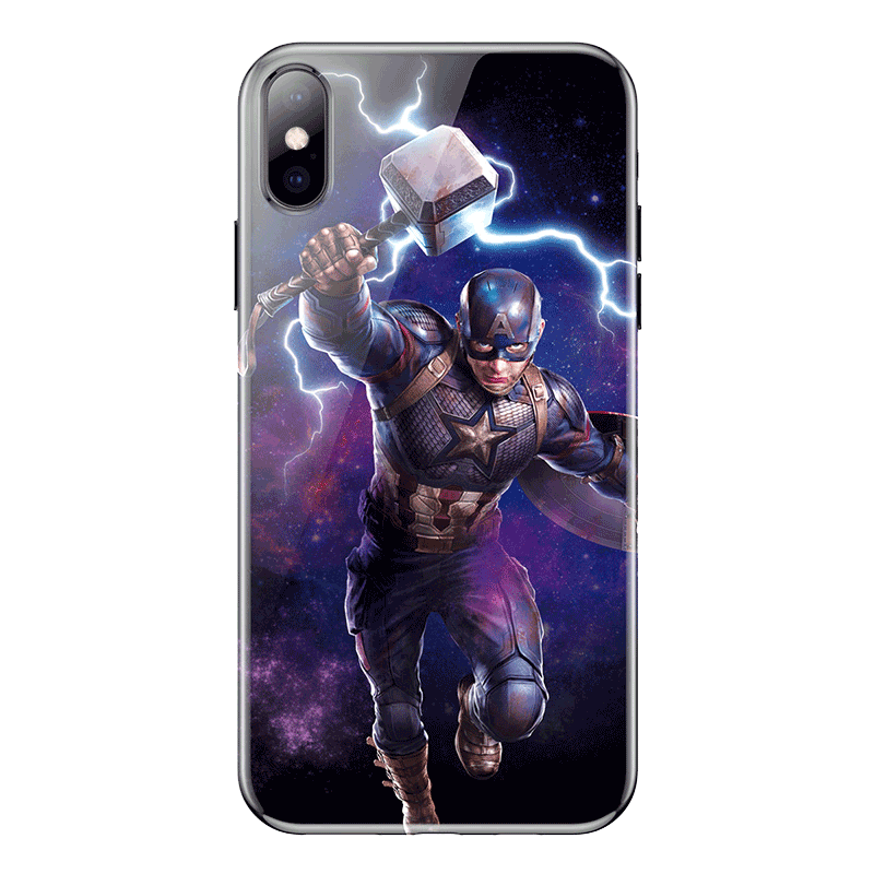 UKA Marvel Avengers Shockproof Glossy IMD Back Case Cover for Apple iPhone 11 Pro