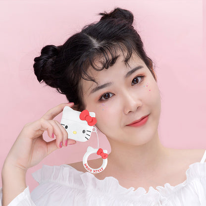 UKA My Melody Apple AirPods Pro 2/1 Silicone Case Cover with Ring Strap