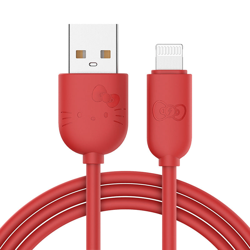 UKA Hello Kitty 1.2M 5V/2.4A Apple Lightning Cable