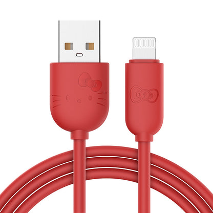 UKA Hello Kitty 1.2M 5V/2.4A Apple Lightning Cable