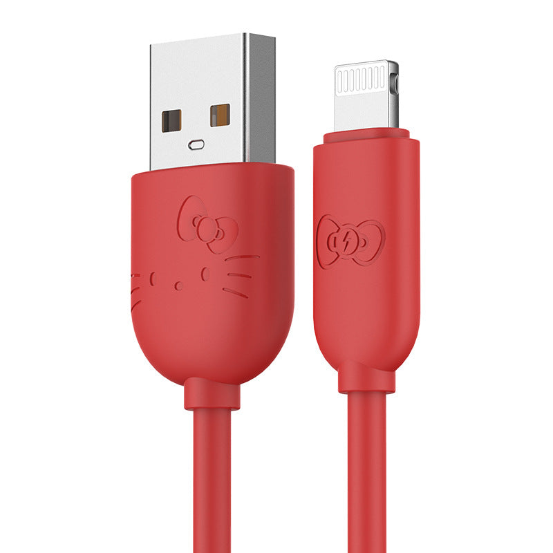 UKA Hello Kitty 1.2M 5V/2.4A Apple Lightning Cable