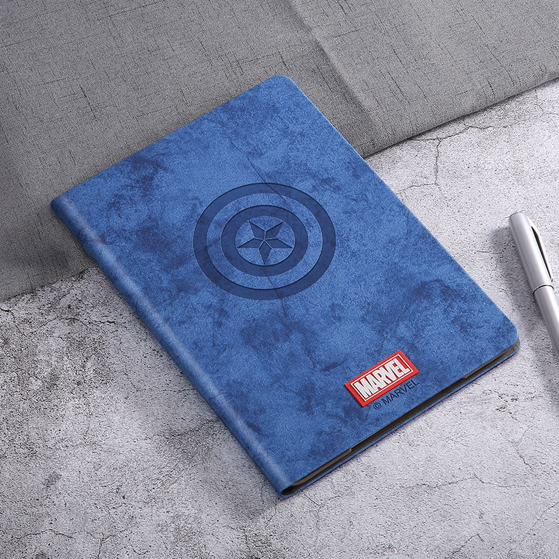 UKA Marvel Avengers Auto Sleep Folio Stand Fabric Case Cover for Apple iPad Pro 11-inch (2018)