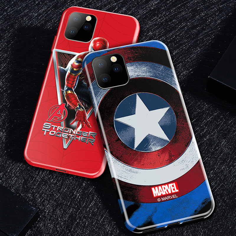 UKA Marvel Avengers Shockproof Glossy IMD Back Case Cover for Apple iPhone 11 Pro