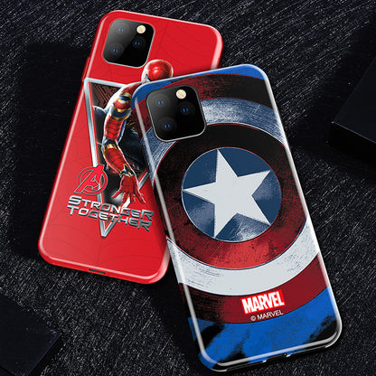 UKA Marvel Avengers Shockproof Glossy IMD Back Case Cover for Apple iPhone 11 Pro