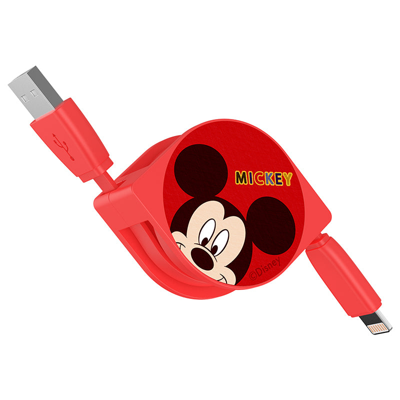 UKA Disney Mickey Mouse 1M Apple Lightning / Type-C Extracted Extension Cable