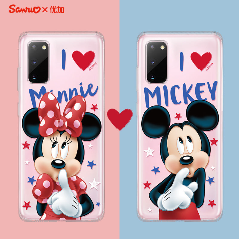 UKA Disney Spirit Crystal Ultra Thin Soft TPU Back Case Cover