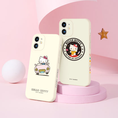 UKA Hello Kitty Side Print Liquid Silicone Case Cover