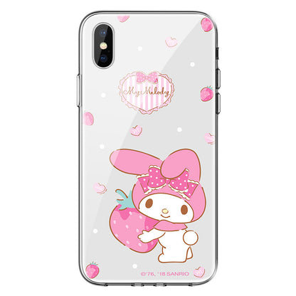 UKA Hello Kitty & My Melody & Little Twin Stars Clear Soft TPU Back Case Cover