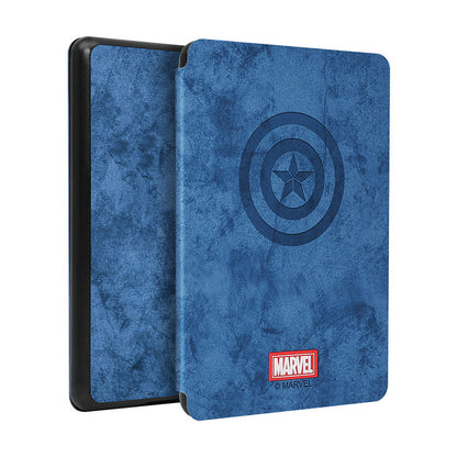 UKA Marvel Avengers Auto Sleep Folio Stand Fabric Case Cover for 6-inch Amazon Kindle (10th Generation-2019) J9G29R