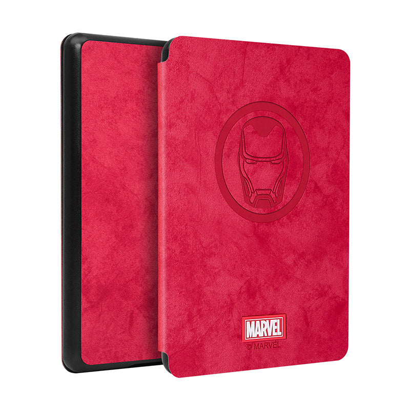 UKA Marvel Avengers Auto Sleep Folio Stand Fabric Case Cover for 6-inch Amazon Kindle (10th Generation-2019) J9G29R