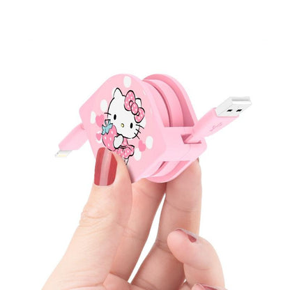 UKA Hello Kitty 1M Extracted Extension Apple Lightning / Type-C Cable