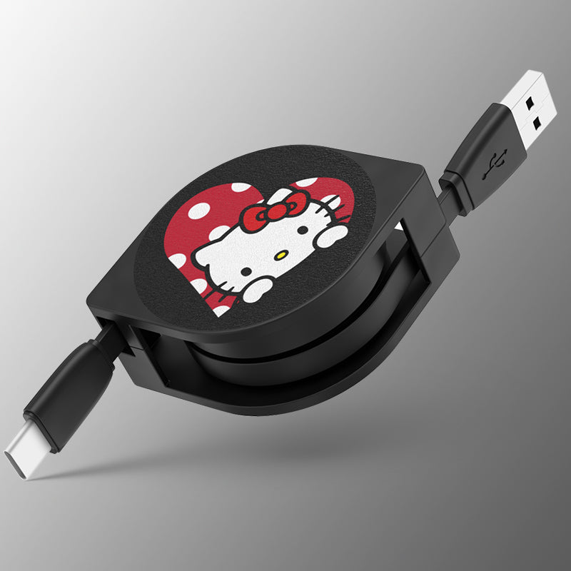 UKA Hello Kitty 1M Extracted Extension Apple Lightning / Type-C Cable