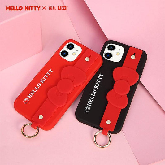 UKA Hello Kitty Liquid Silicone Wristband Case Cover - Armor King Case