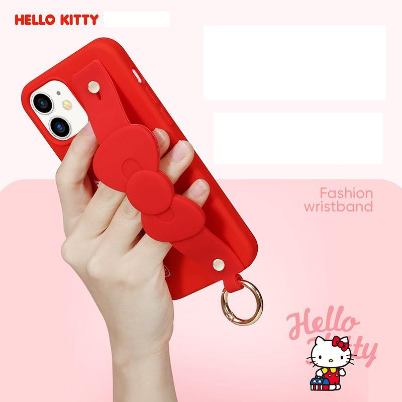 UKA Hello Kitty Liquid Silicone Wristband Case Cover - Armor King Case