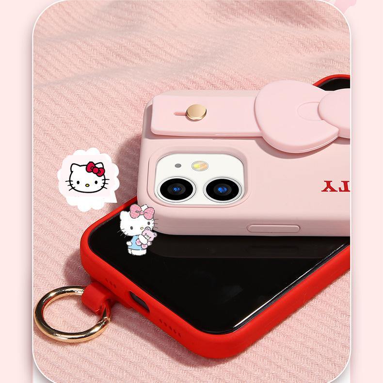 UKA Hello Kitty Liquid Silicone Wristband Case Cover - Armor King Case