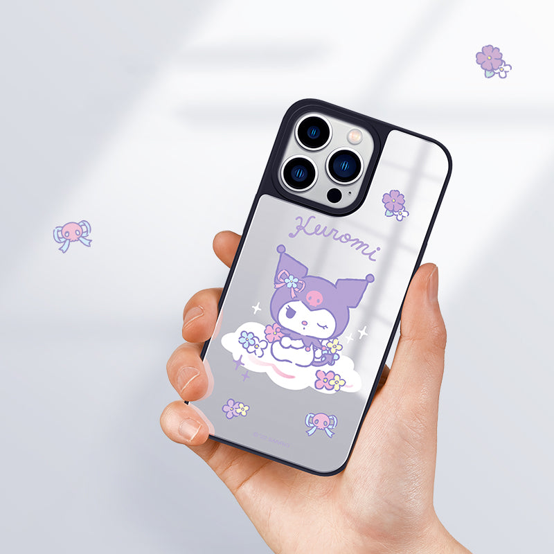 UKA Sanrio Characters Cherry Blossom Mirror Back Case Cover