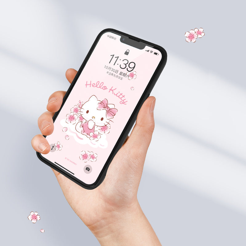 UKA Sanrio Characters Cherry Blossom Mirror Back Case Cover