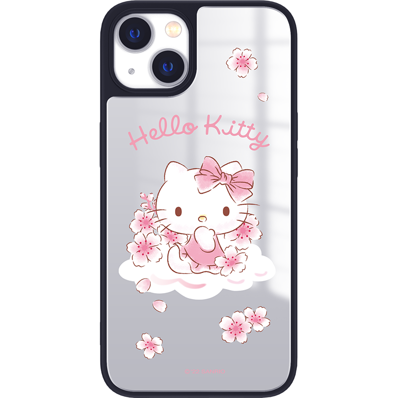 UKA Sanrio Characters Cherry Blossom Mirror Back Case Cover