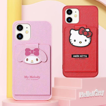 UKA Sanrio Cartoon Magnetic Bracket Card Holder Case Cover - Armor King Case