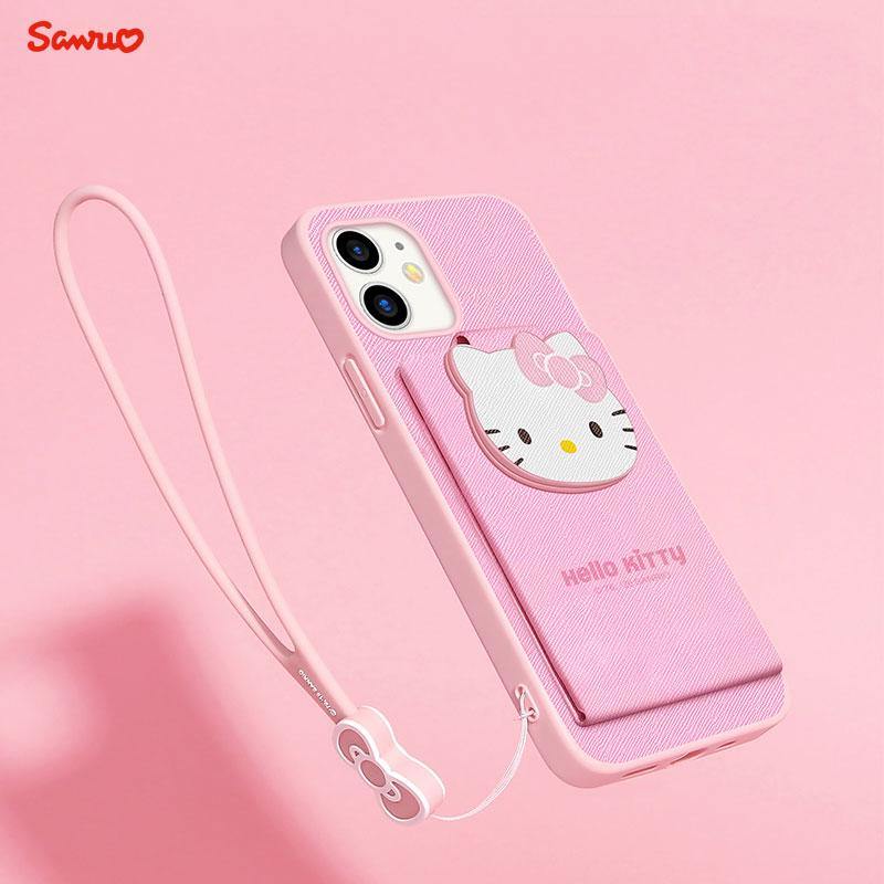 UKA Sanrio Cartoon Magnetic Bracket Card Holder Case Cover - Armor King Case