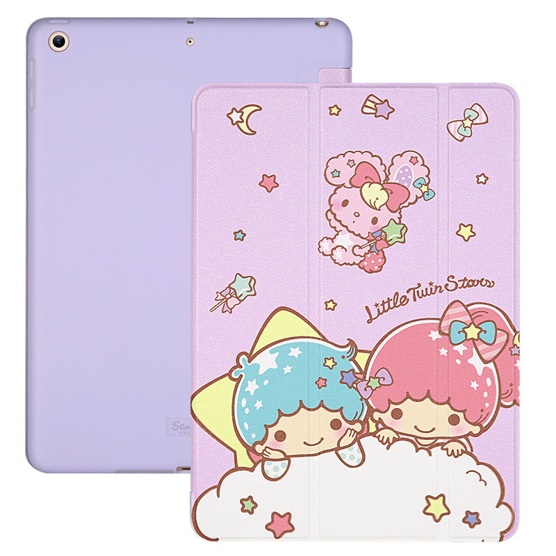 UKA Sanrio Characters Auto Sleep Multi-Angle Folio Stand Silk Leather Case Cover