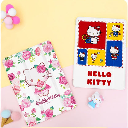 UKA Sanrio Characters Auto Sleep Multi-Angle Folio Stand Silk Leather Case Cover