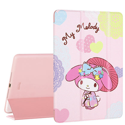 UKA Sanrio Characters Auto Sleep Multi-Angle Folio Stand Silk Leather Case Cover