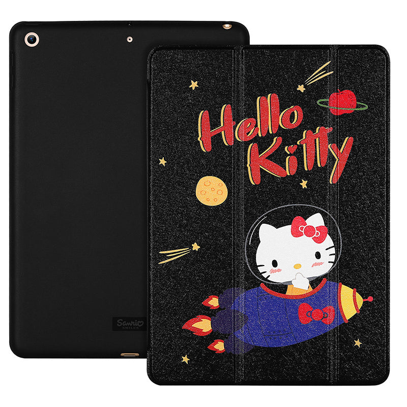 UKA Sanrio Characters Auto Sleep Multi-Angle Folio Stand Silk Leather Case Cover