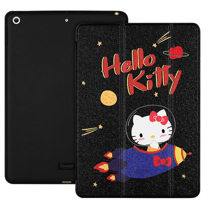 UKA Sanrio Characters Auto Sleep Multi-Angle Folio Stand Silk Leather Case Cover