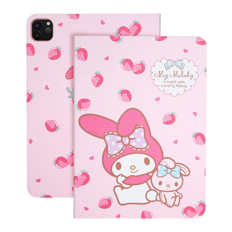 UKA Sanrio Characters Auto Sleep Folio Stand Silk Leather Case Cover