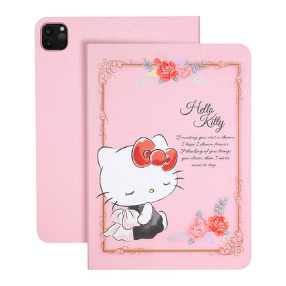 UKA Sanrio Characters Auto Sleep Folio Stand Silk Leather Case Cover