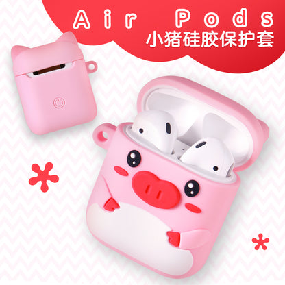 X-Doria Riki Piggy Shockproof Apple AirPods 2&1 Charging Case Cover