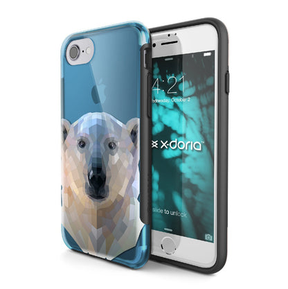 X-Doria Revel Impact Resistance Hard PC Case Cover for Apple iPhone 8/7/SE (2022/2020)