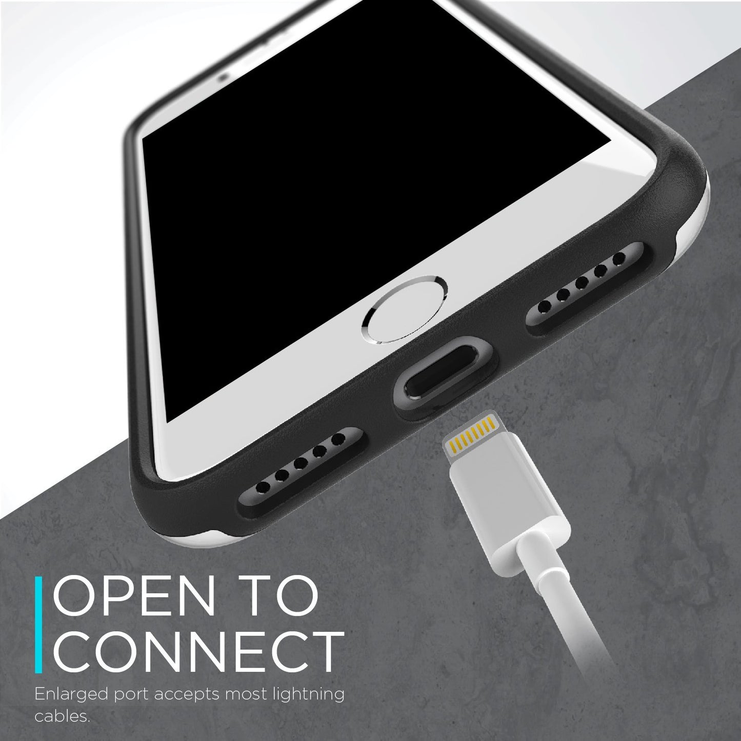 X-Doria Revel Impact Resistance Hard PC Case Cover for Apple iPhone 8/7/SE (2022/2020)